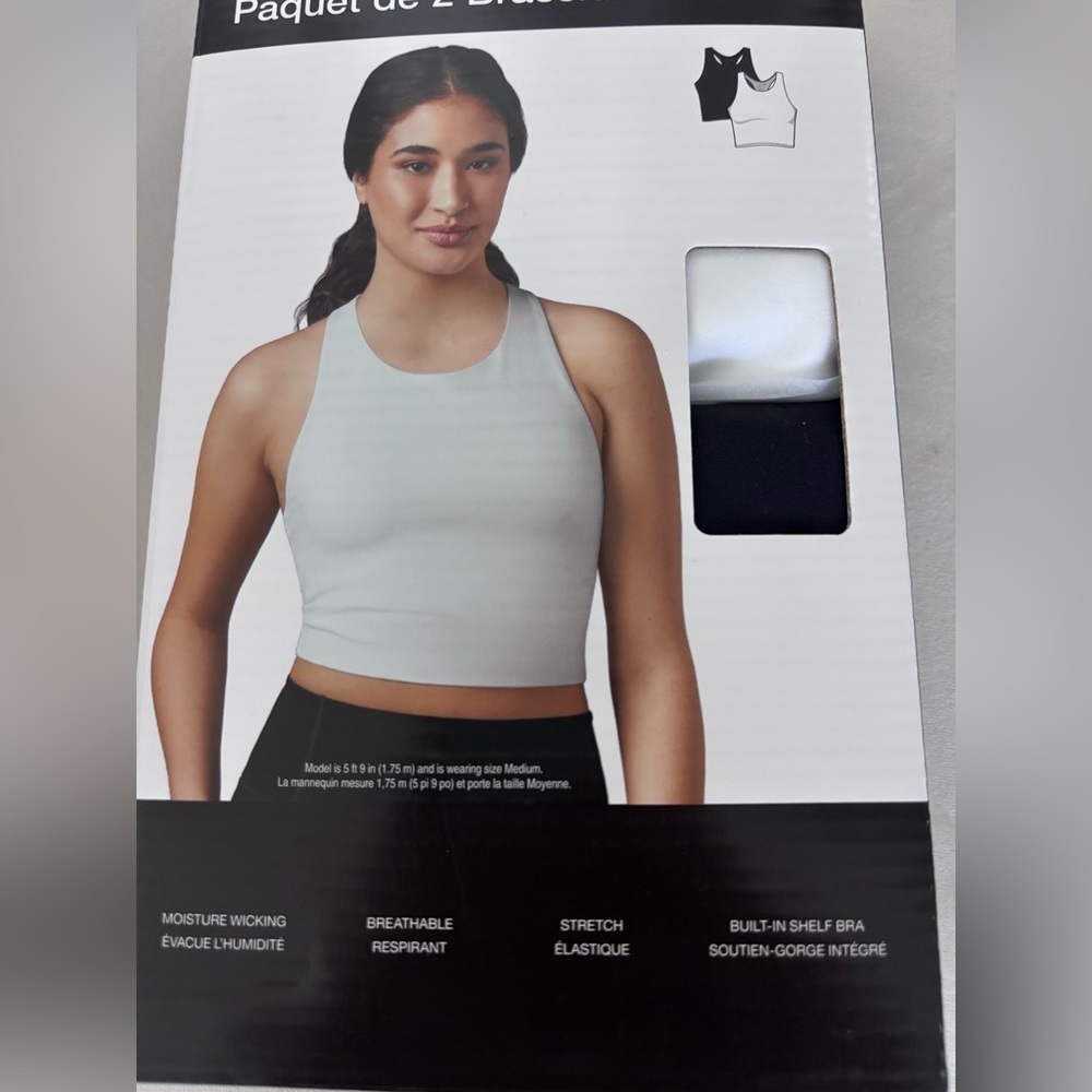GAP  White Tank Bra